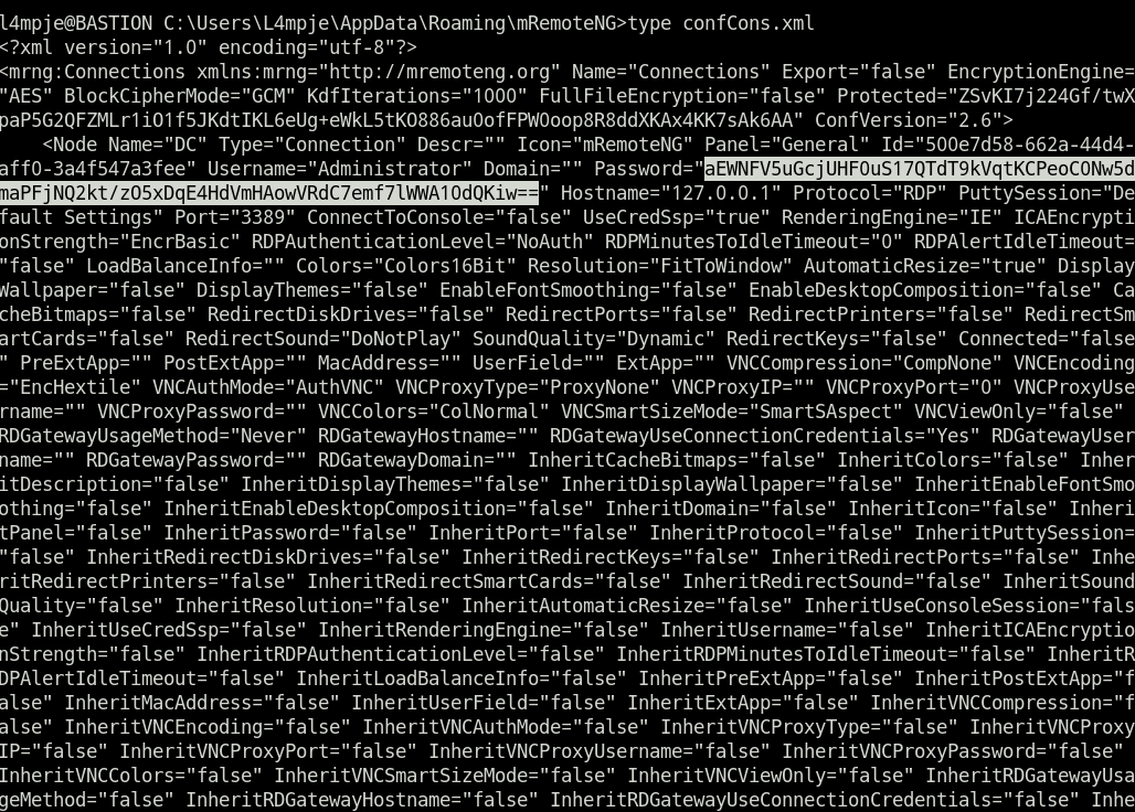 Bastion mRemoteNGshow